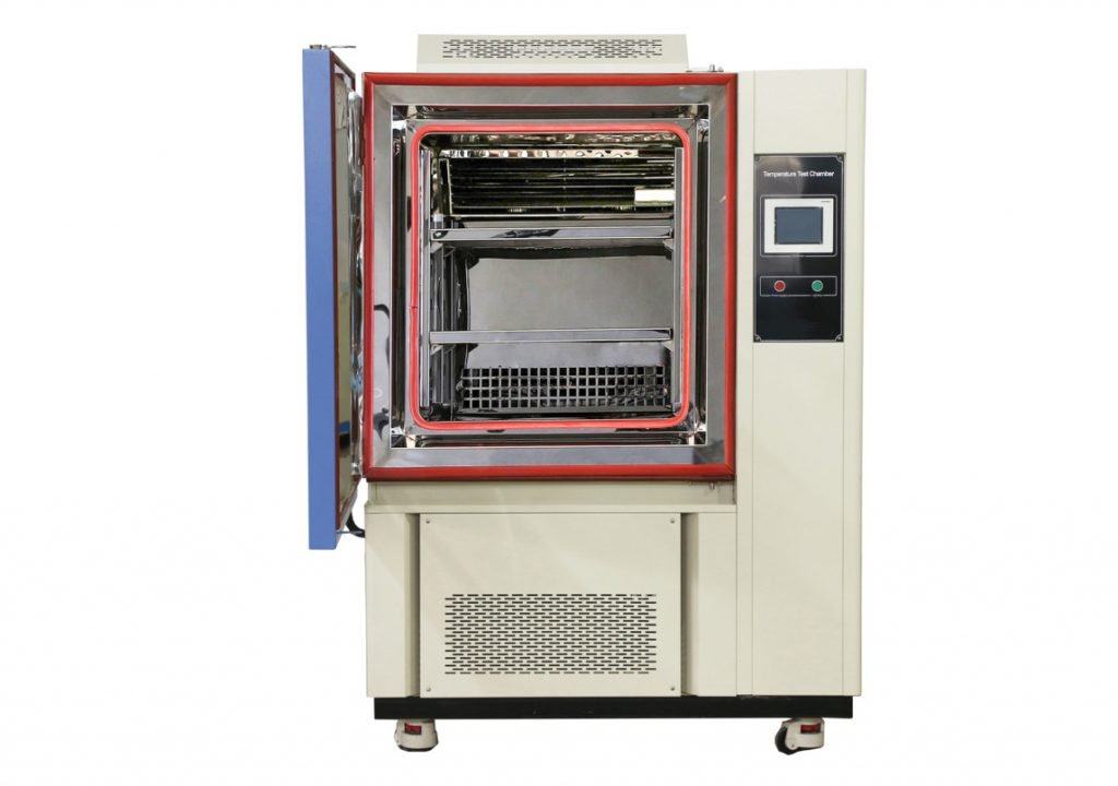 Cold and dry heat test by temperature and humidity chamber TESTRON