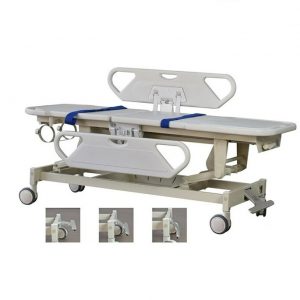 Emergency patient transfer bed